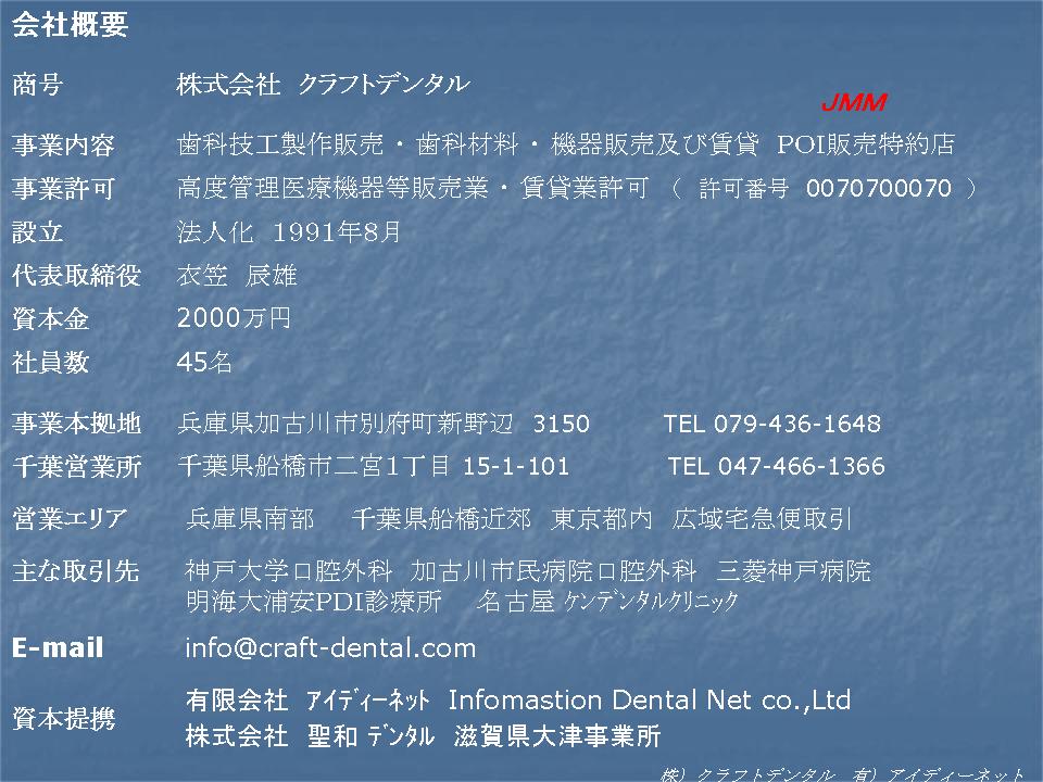 会社概要 プレゼンテーション